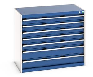 Bott Cubio 7 Drawer Cabinet 1050Wx650Dx900mmH Bott Drawer Cabinets 1050 x 650 installed in your Engineering Department 32/40021021.11 Bott Cubio 7 Drawer Cabinet 1050Wx650Dx900mmH.jpg